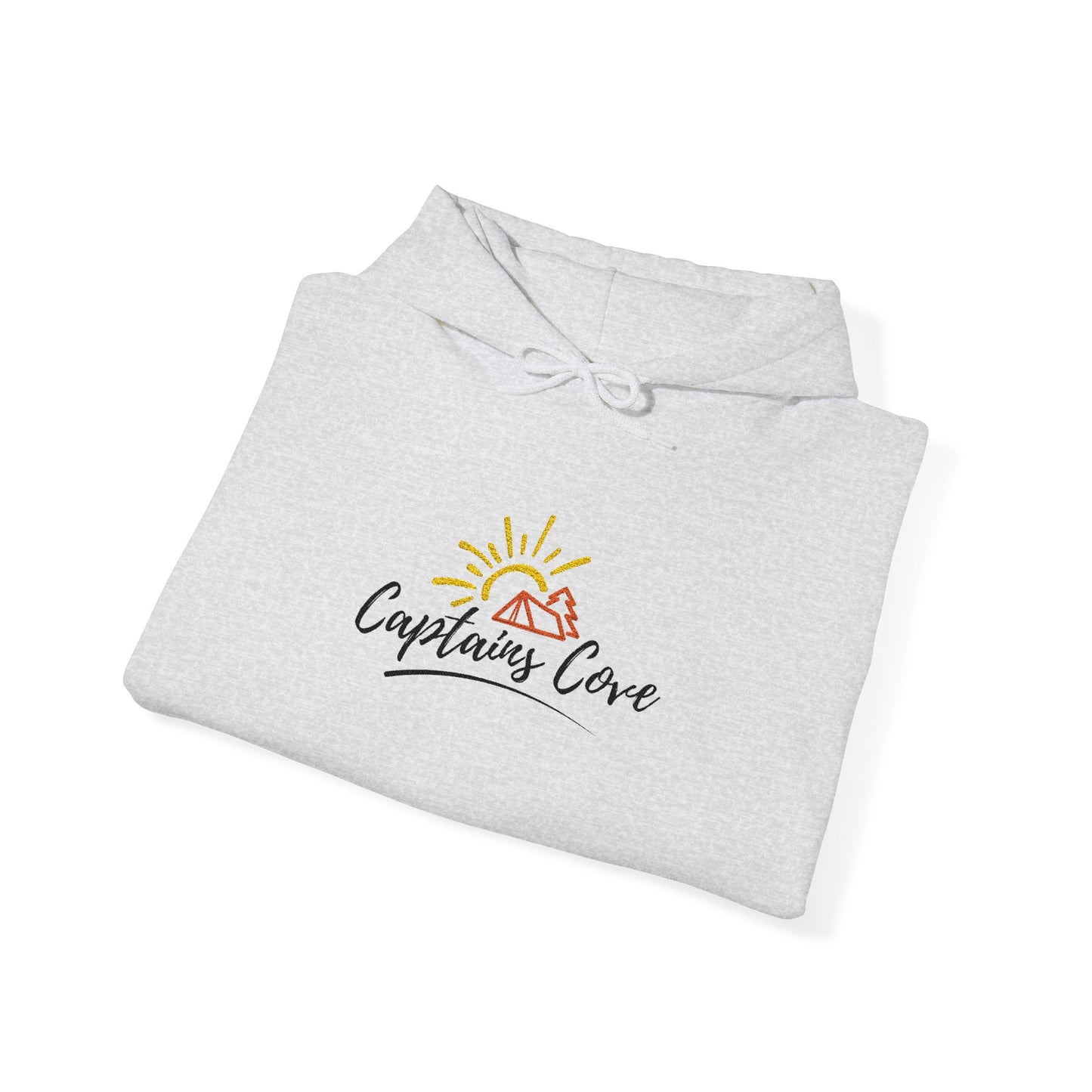 Dark Lettering- Embroidered Unisex Heavy Blend™ Hooded Sweatshirt