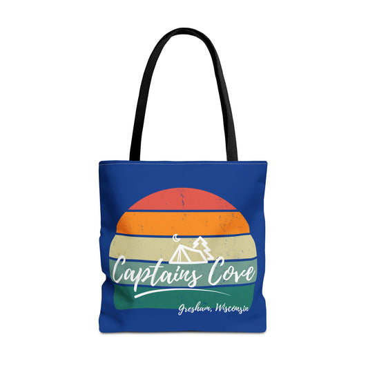 Blue Cove Tote Bag (AOP)