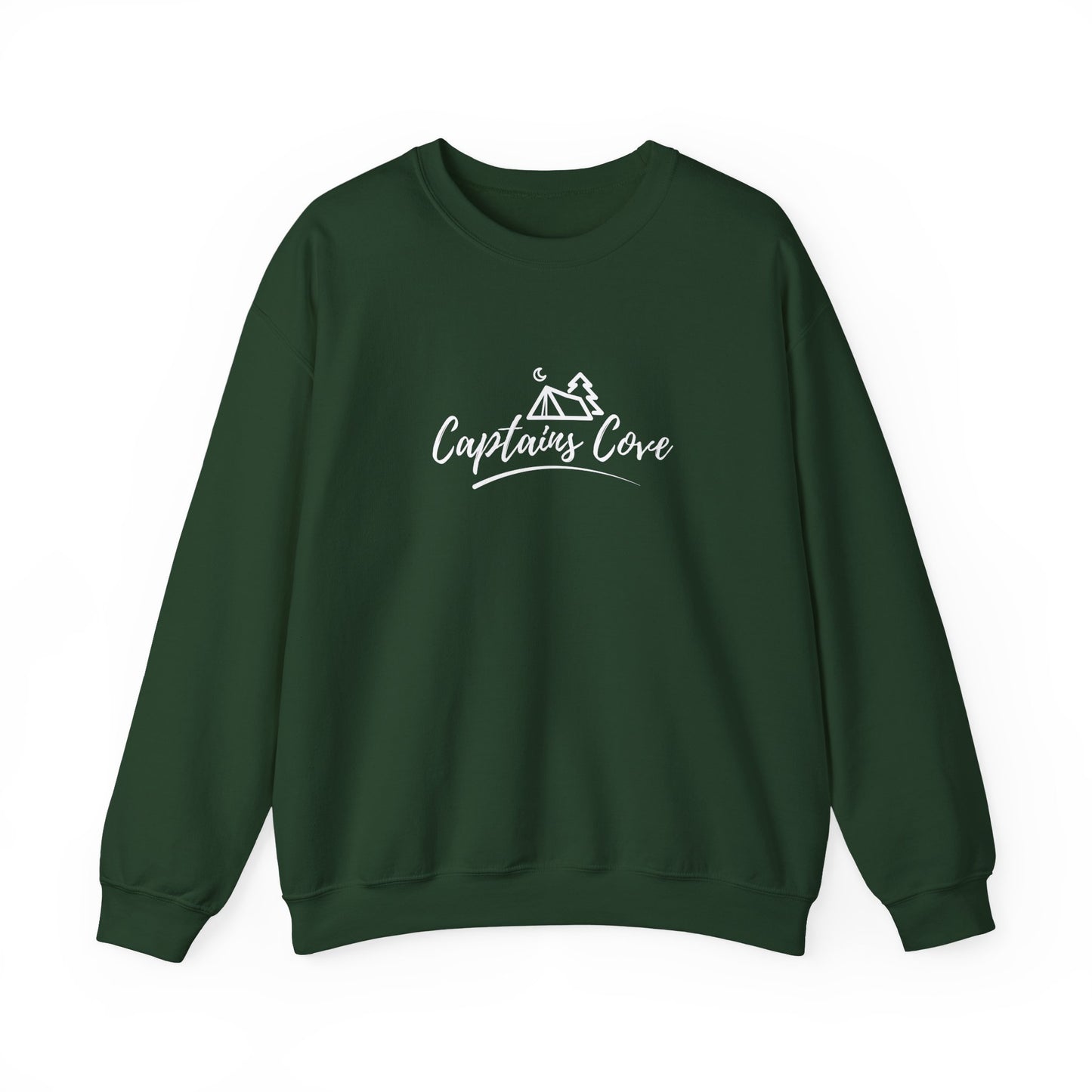 FREE SHIPPING: Classic Logo (White) Unisex Heavy Blend™ Crewneck Sweatshirt