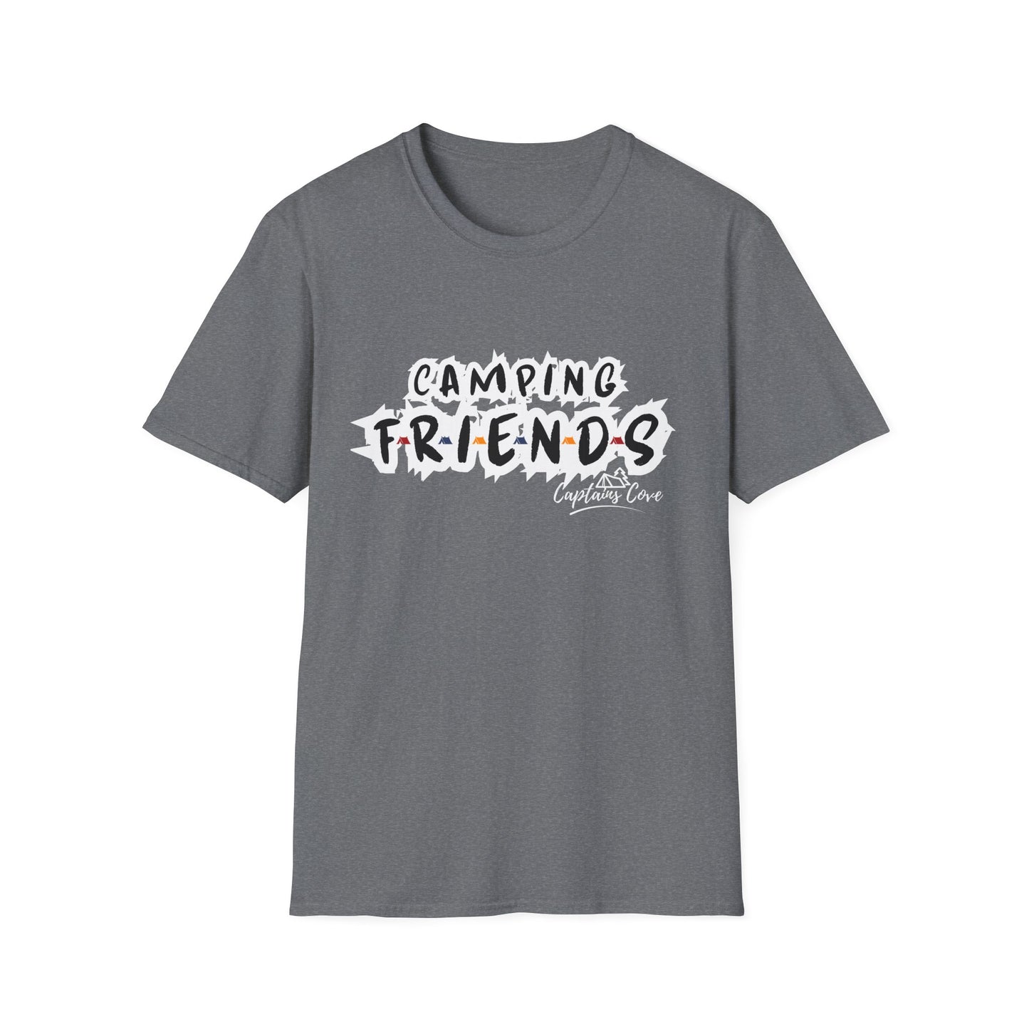 Camping Friends- Unisex Softstyle T-Shirt